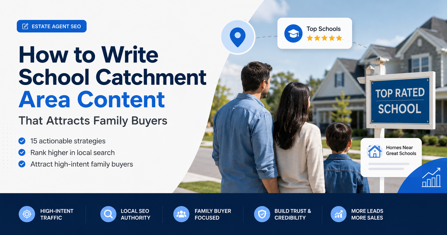 How to Write School Catchment Area Content That Attracts Family Buyers