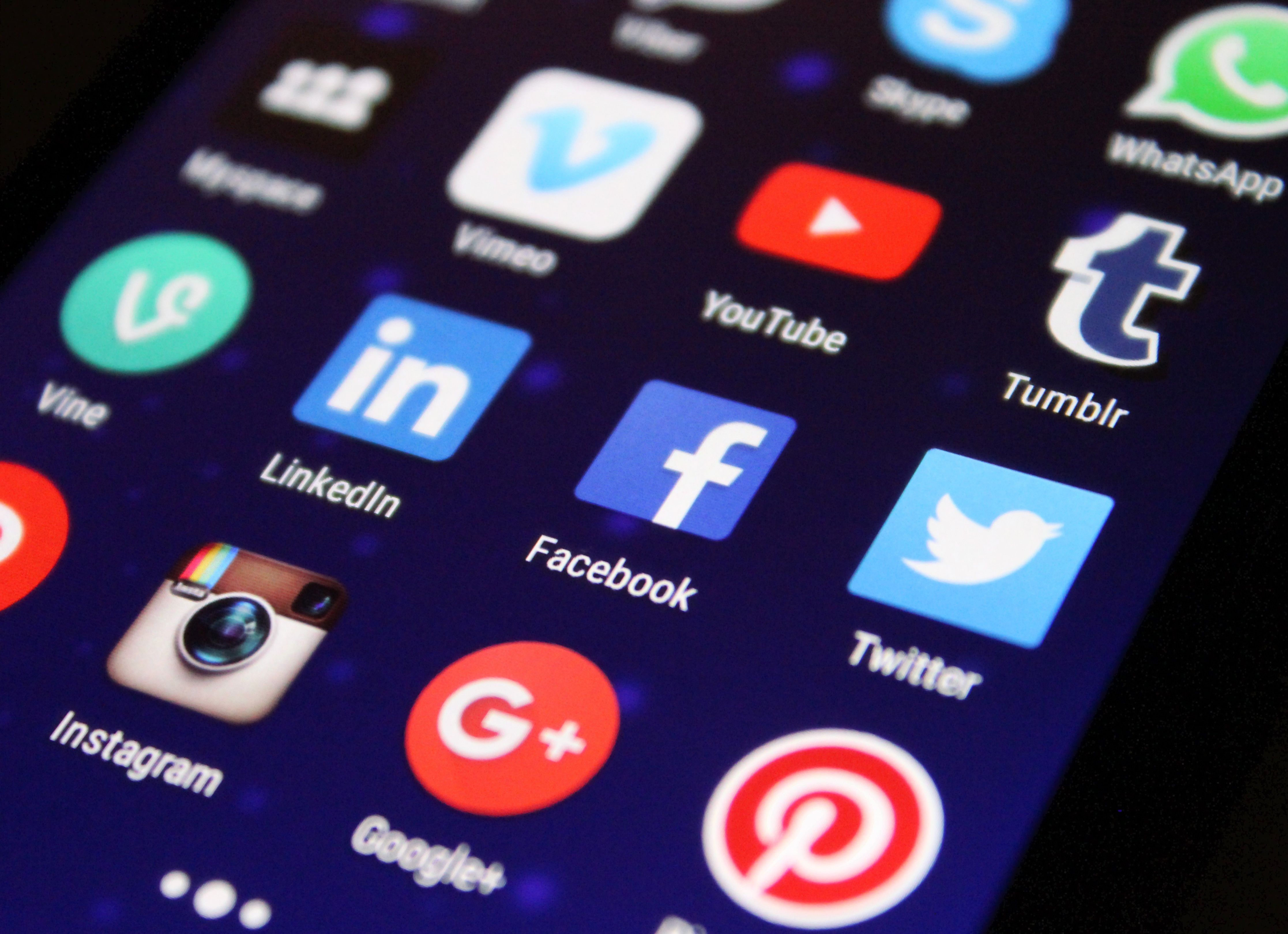 Digital marketing results dashboard